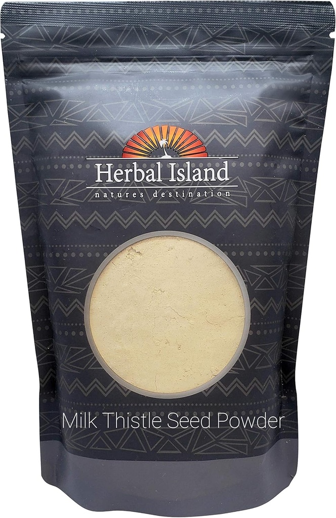 Maito Thistle siemenjauhe - 1lb tai 16oz - (Silybum Marianum)