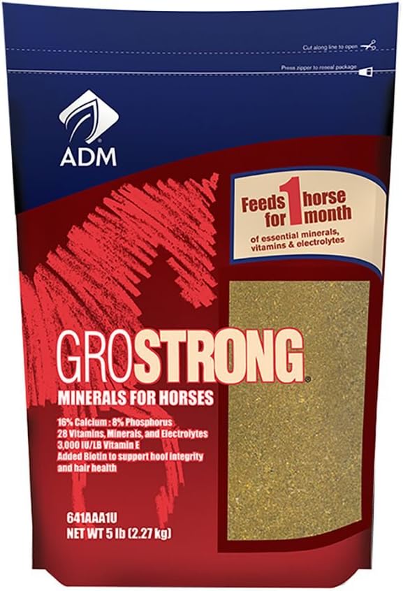 ADM ELÄIMEN RAVINTO 1Piece 5 lb Hevosvitamiini/Mineraali