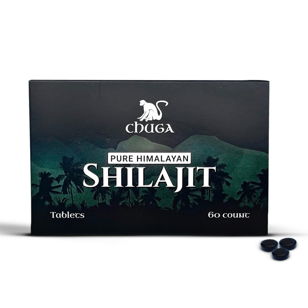 Chuga Pure Himalayan Shilajit Tabletit miehille ja naisille ...