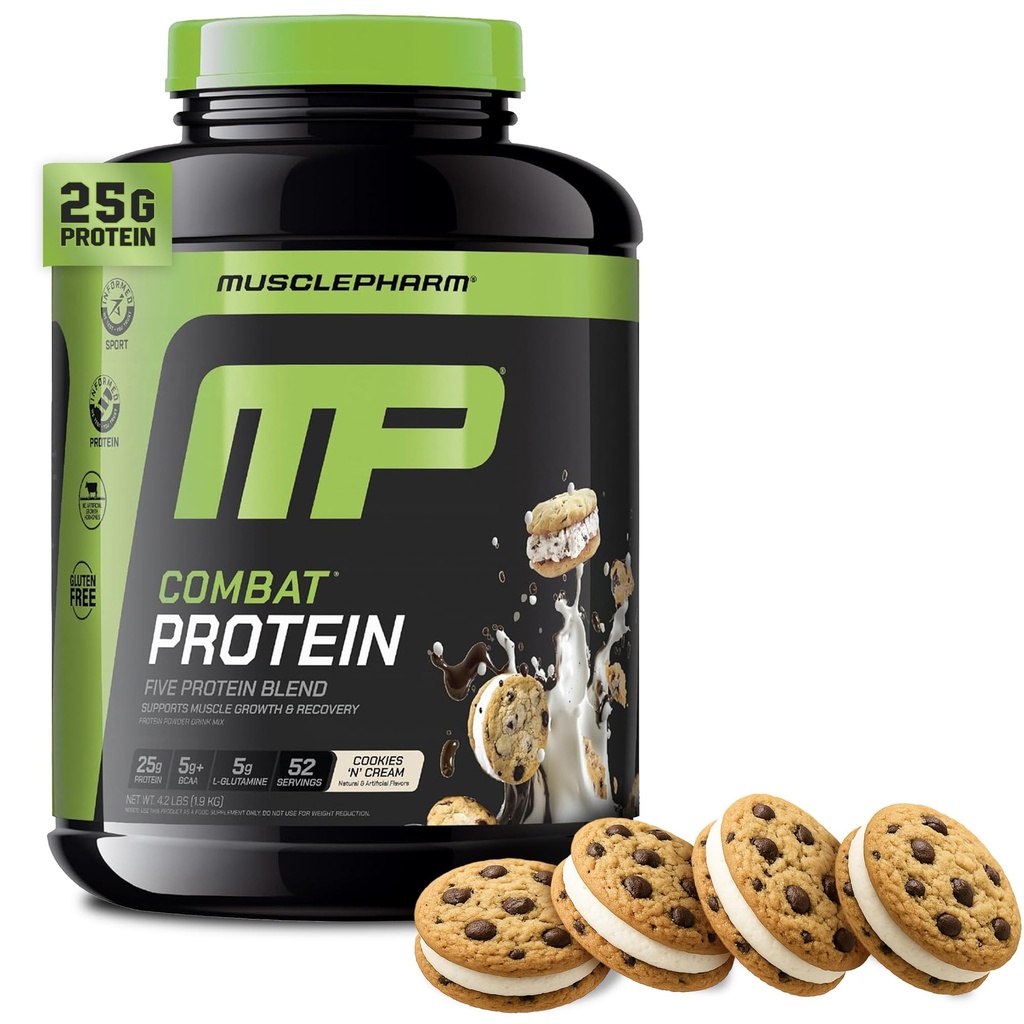 MusclePharm Combat Protein Powder, Evästeet 