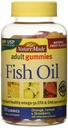 Nature Made Fish Oil Adult Gummies - Orange Lemon & Strawberry Banana 90 Ct, Pack av 2