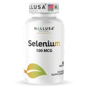 Hallusa Natural Selenium 60 tablettia, antioksidantti ja immuuni tuki, Heart Health 60 päivän tarjonta