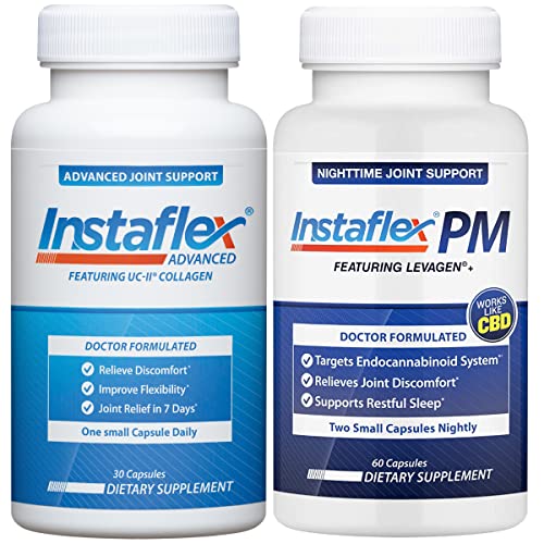 Instaflex Advanced yhteinen tuki ja PM Nighttime Joint & Sleep Support