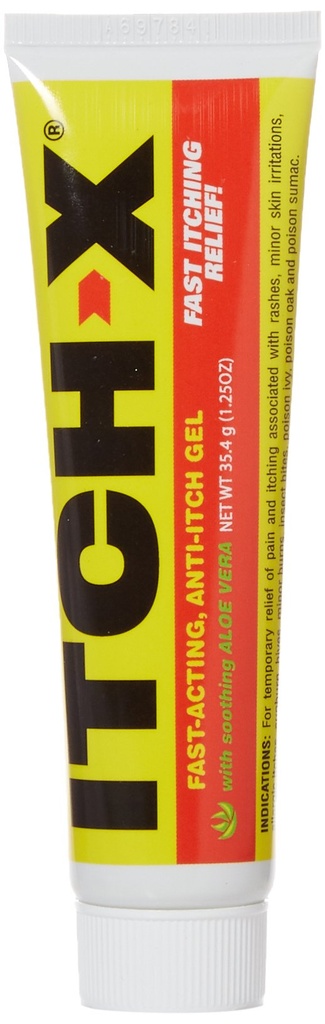 Itch-x Nopeasti vaikuttava Itch- geeli, 1.25 Oz