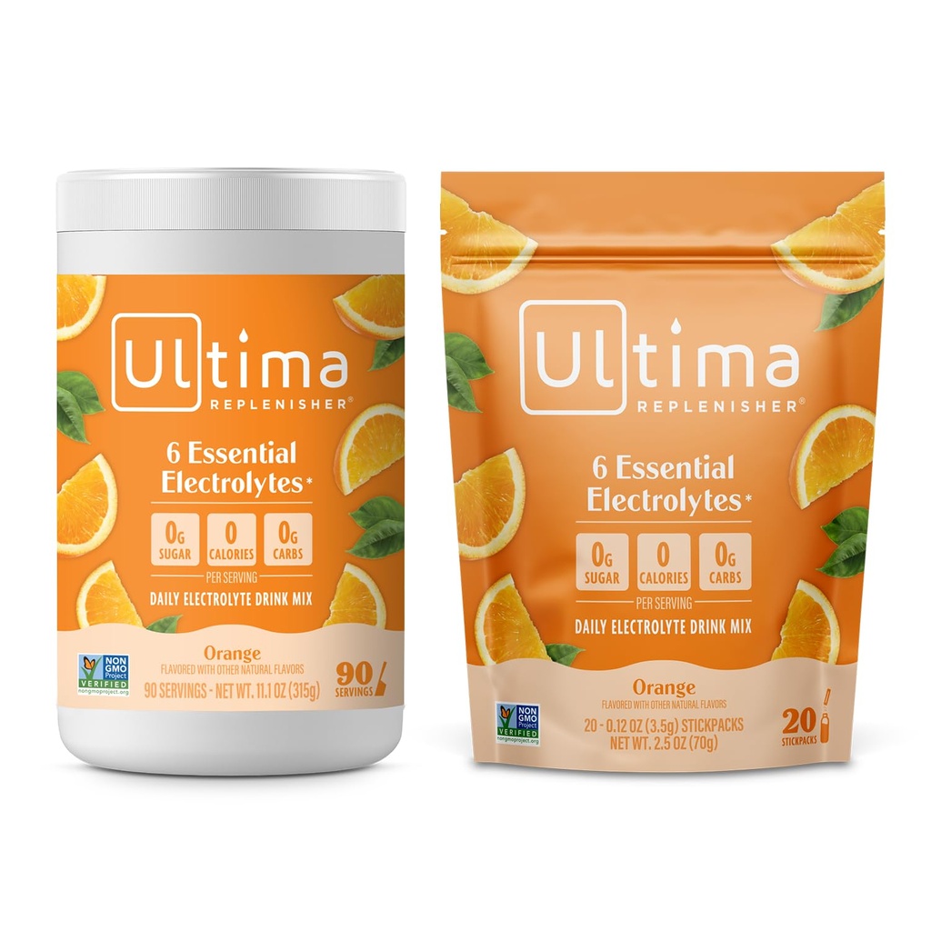 Ultima Replenisher Electrolyte Powder Drink Mix Bundle 