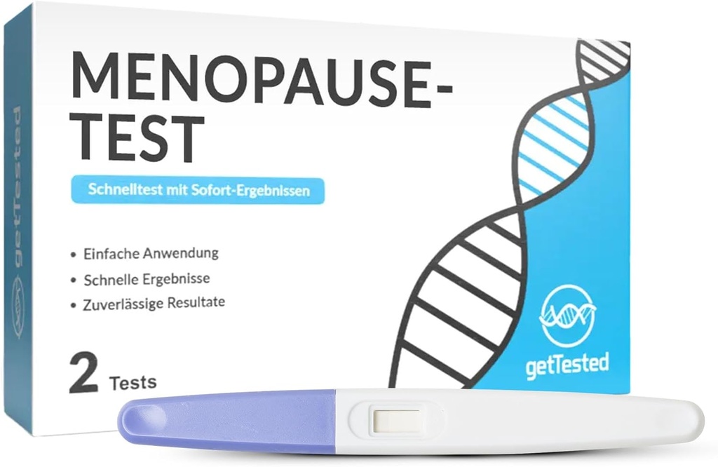 GetTested at-Home Menopause Test Kit . Private, Rapid Perimenopause Test & Menopause Stage Indicator ...