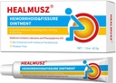 HEALMUSZ Rapid Relief Hemorrhoid Cream med 4% Lidocaine Cream och 0,25% Phenylephrine HCI för snabbverkande lättnad av smärta, svullnad, obehag och kläckning (1,5 oz)