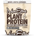 MAX EFFORT Plant Protein Powder, 17 G Pea Protein, Plant Based, Gluten Free, Low Carb, Protein Shake eller Smoothie Mix, Meal Replacement, No Whey, No Sugar Substitutes, Vanilla Cinnamon, 20 Srvg