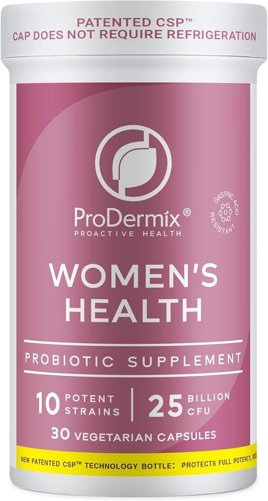 Probiotika för kvinnor, vaginal probiotikum, främjar PH Balance, UT Health, 25 miljarder CFU, när dagliga kvinnotillskott, Kosher, 30 kapslar (30 kapslar)