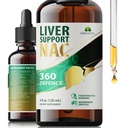 Maksan tuki NAC 360 puolustus ... Liquid Liver Health with NAC, Milk Thistle, Voikukka, Chicory, Turmeeric, Chanca Piedra, Beet Root & Sinkki ... Tuet maksan detox, Cleanse & Cellular Health ... 4 Fl Oz