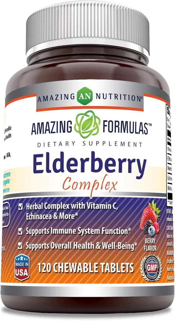 Hämmästyttävä Formula Elderberry Complex Supplement 