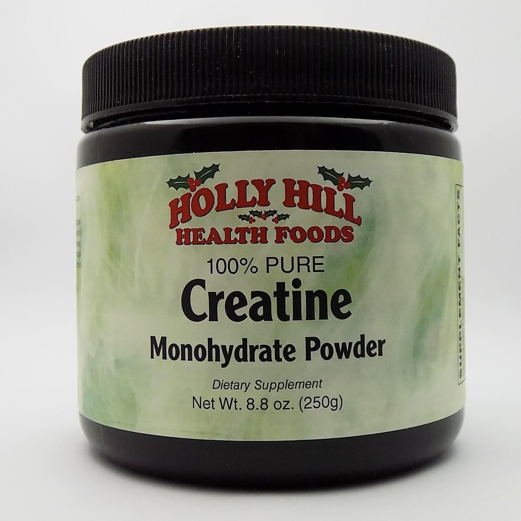Holly Hill Health Foods, 100% ren kreatinmonohydratpulver, 8,8 ounces