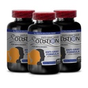 Gray Hair Reversal - Anti Gray Hair Solution - Biotin Supplement, Hair Products, Saw Pametto Extract, L-Tyrosine, Nettle Root, Folate Pills, Vitamin b6, Natural Formel, Energy Pills, 3 Bot 180 Caps