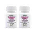 SDA LABORATORIO Meclitsiini 25 mg purutabletti, antiemeetti, vadelma maku, liikesairaus ja kiertohuimaus Pahoinvointi, huimaus, oksentelu, kannettava matka-apu (2 pullo 100 kreivi)