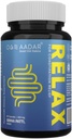 AADAR Re-LAX förstoppningshjälp, Ayurvedic Digestion Support och Bowel Wellness Capsules, 60 enheter - med Senna, Harade, Ajwain Capsules för Digestion