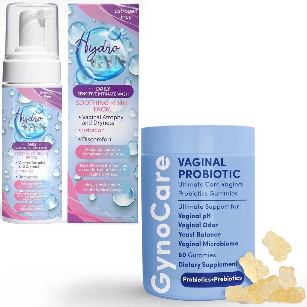 Terramed Just Think Comfort emättimen Probiootti Gummies for Women + hajuton feminiinipesu ...