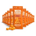 Kuun juusto Cheddar Usko se, 1 Ounce, 12-pakkaus, rapea, proteiinirikas juustopala, Keto Friendly, 100% aito juusto