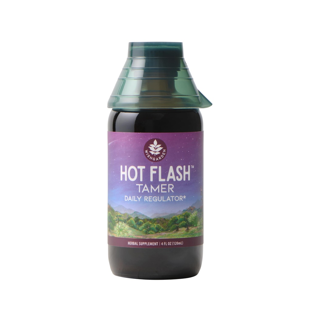 ToivoaGarden Yrtit Hot Flash Tamer - Plant-Based Herbal Hot Flash Relief & Night Sweats täydentää Black Cohosh & Vitex Berry tukee terve Hormonitasot, vaihdevuodet helpotus naisille, 4oz