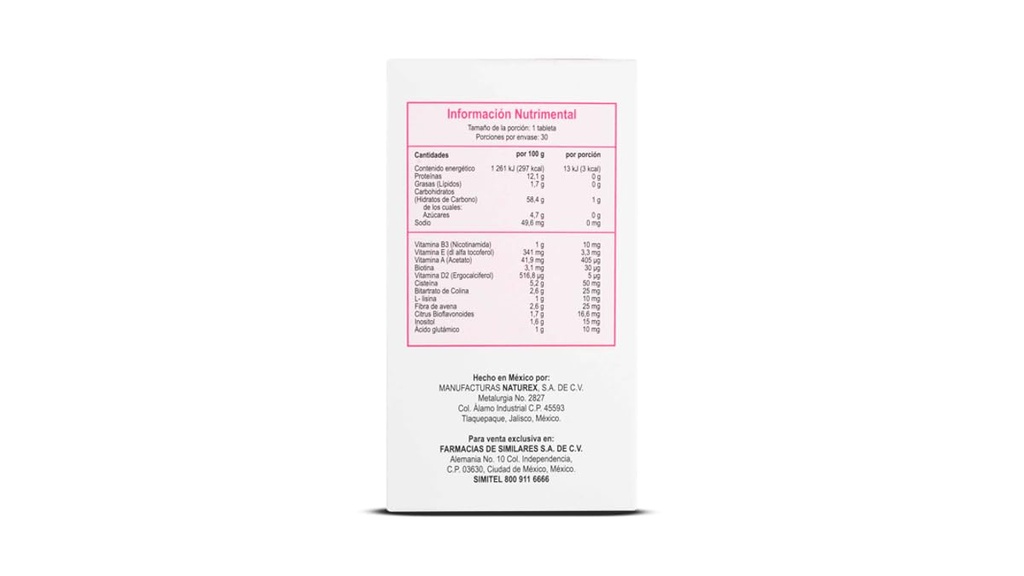 Antioksidantit ja aminohapot Supplement hiukset ja kynnet verrata Gelasimi 30 tabletti- Antioksidantes y Aminoácidos Supllemento para Cabello y uñas vertaa GELASIM 30TAB CISTE