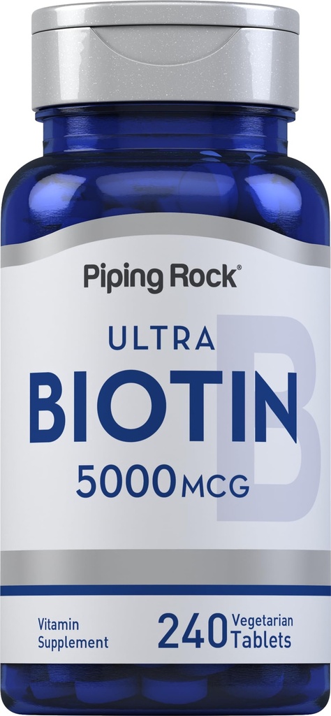 Piping Rock Biotin 5000 mikrog ... 240 tablettia...