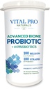 Vital Pro Naturals - Advanced Biome Probiootti Plus Prebiootit 30 kapselia