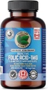 Pure Labs Vitamiinit Bioaktiivinen Foolihappo 1 mg hitaasti vapautuva, 55 GR