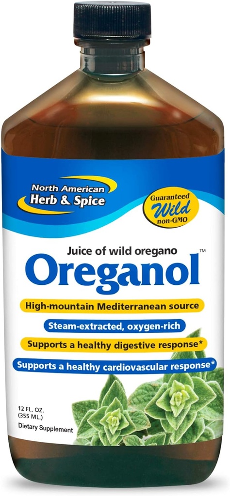 Pohjois-Amerikan Herb and Spice, Oreganon mehu, 12 oz.