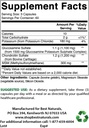 Best Naturals Glukosamiinikondroitiini ja MSM & Magnesiumoksidi 500 mg