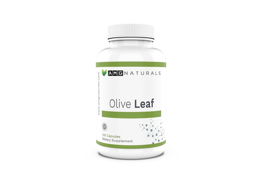 Olive Leaf - Ei binders, Ei täyteaineita, Vain puhdasta kasviperäistä tukea - 120 kapselia