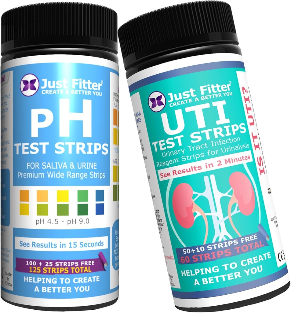 pH ja virtsatieinfektiotesti. Yksinkertaisia, nopeita ja tarkkoja tuloksia. Home Testing Stick Kit.