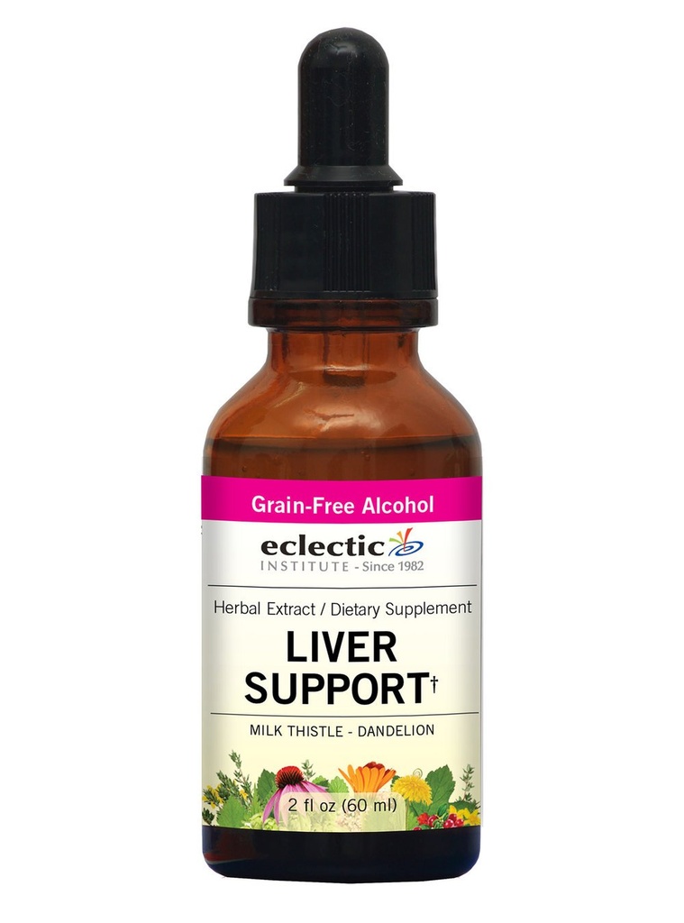 Eclectic Herb - Liver Support Extract ... Natural Liver Support, Detox, Cleanse + Ylläpid ... Maksan tuki Support Supplement 