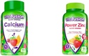 Vitafuusio Kalsium Gummy Vitamiinit luun tukeen, 100 Count & Power Sinkki Gummy Vitamiinit immuuni tukea, 90 Count