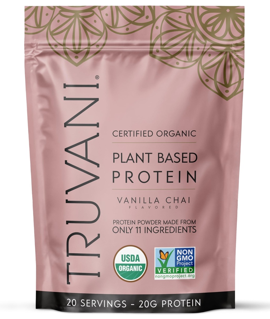 Truvani Vegan Pea Protein Powder 