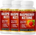 Raspberry Ketone Capsules, All-Natural Formula, kan stödja aktiv hälsosam livsstil, 1000 mg Supplement, 180 kapslar, 6 månaders leverans, Vegan, ingen GMO