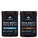 Ancient Nutrition Bone Broth Protein Powder, Vanilla, 20 tarjoilua + Bone Broth Protein Powder, Chocolate, 20 tarjoilua