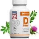 Detox Cleanse, Gut & Liver Cleanser, Herbal Dietary Supplement, Milk Thistle, Goldenseal, Senna, Kalsium & Magnesium, Probiootit, Multivitamiini & Multimineral, 120 tablettia