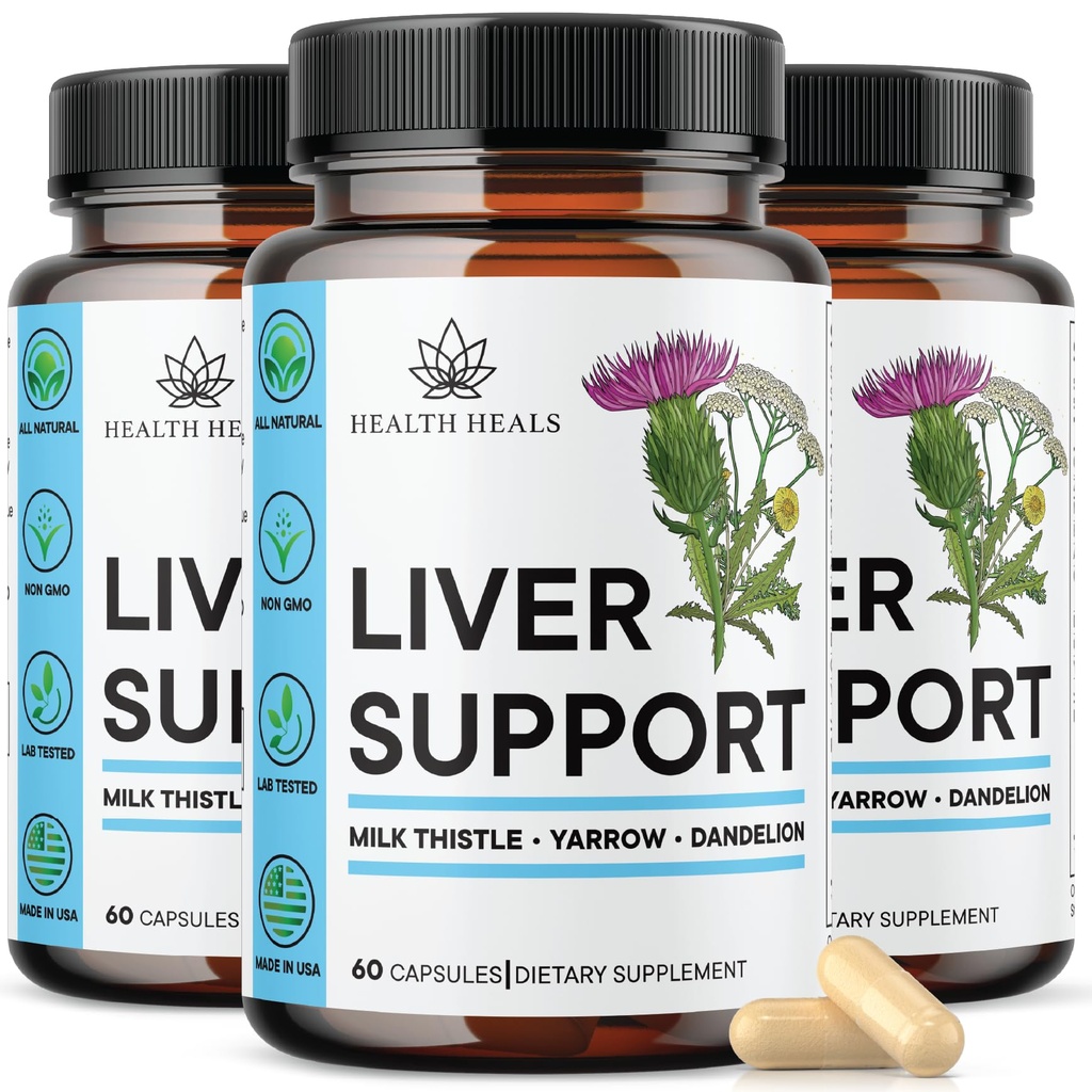 Maksa Cleanse & Korjaus Formula - Herbal Liver Support täydennysosa maito Thistle Voikukka juuri Turmeric, Artisokkauutetta maksan terveys - 180 Count