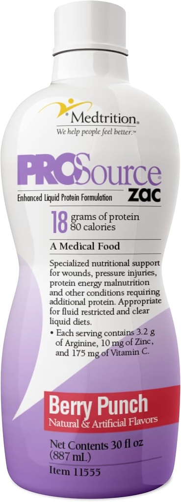 Medtrition ProSource Zac Berry Energy Punch (pakkaus 4 pulloa)