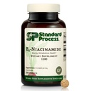 Standard Process B6-Niacinamide - Support Energy Metabolia & Heart Health - Aids Ruoansulatus- ja verenkierron järjestelmät - Gluteeniton, ei- meijeri & ei-soy - 90 tablettia (90 tarjoilua)