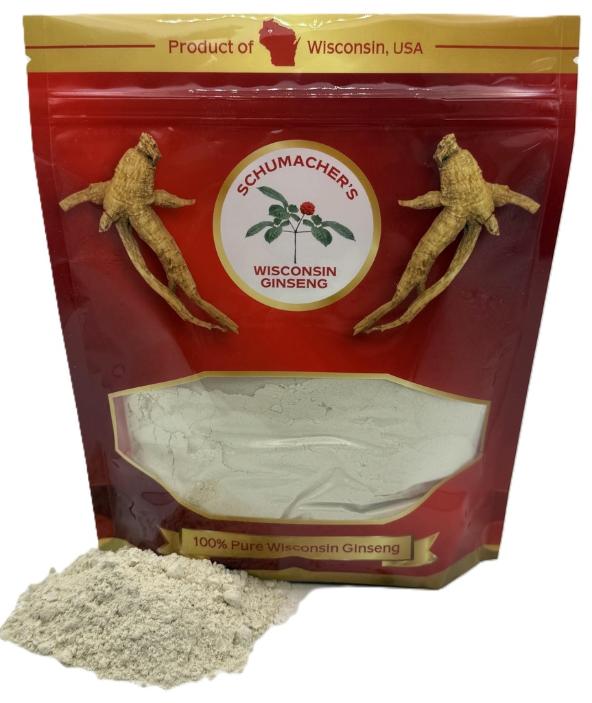 Puhdas Wisconsin Ginseng Powder 8 Ounce Lahjapussi