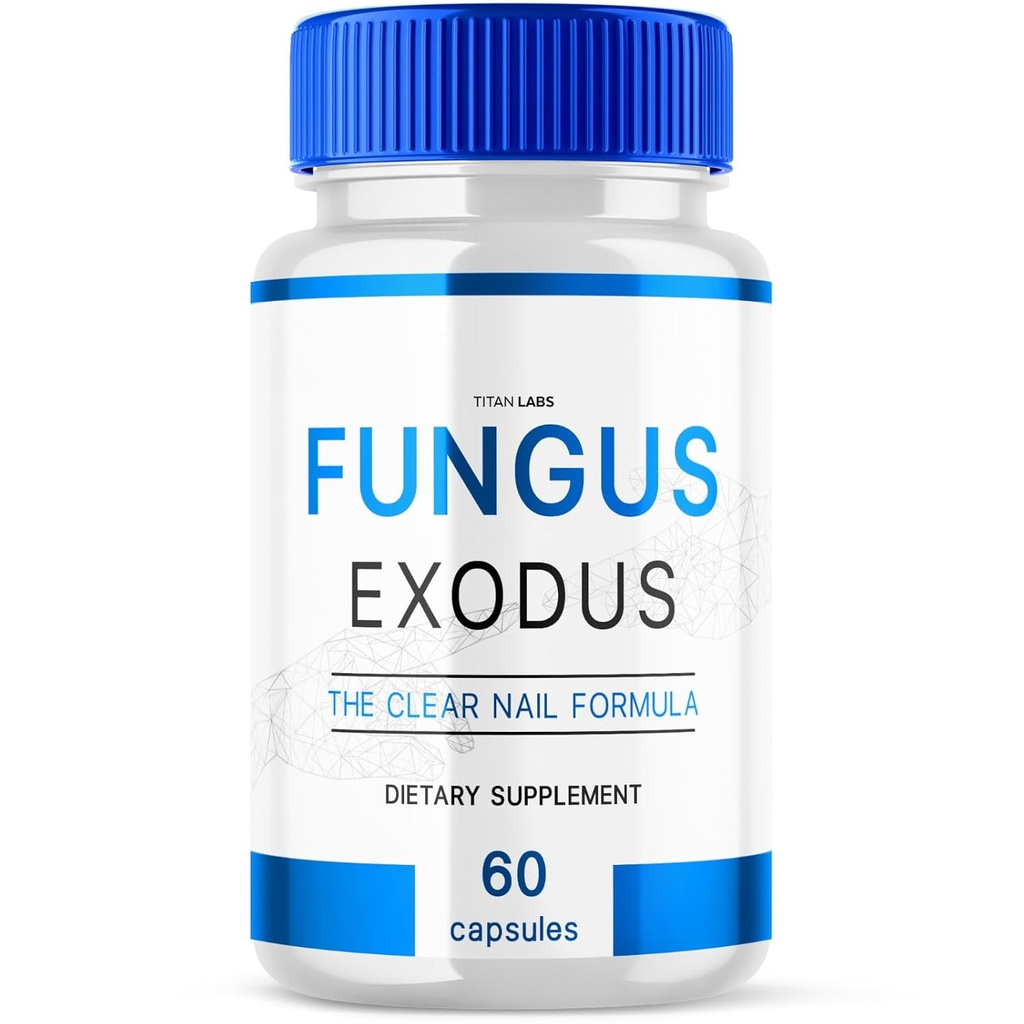 Sieni Exodus Selkeä kynsien Formula pillereitä, Sieni kynnet Probiootti 60 Counts