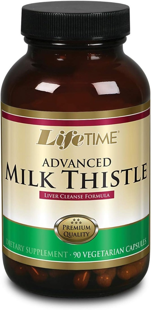 LIFETIME Milk Thistle Blend Liver Cleanse Formula 