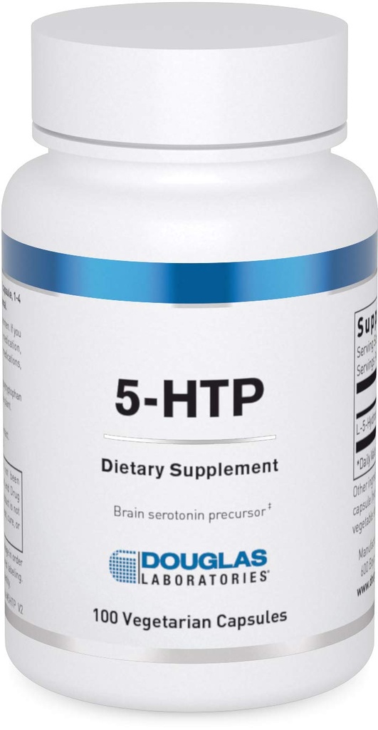 Douglas Laboratories - 5-HTP (50 mg.) - Aivojen serotoniinin prekursori - 100 kapselia