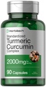 Horbäach Turmeric Curcumin Supplement 2000mg ... 90 kapselia...