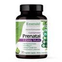 Emerald Labs Prenatal 1-Daily Multi - Prenatal Multivitamin med Methylated Folate, Iron, Whole-Food Blend & More - Soy-Free, Gluten-Free - 30 Vegetable Capsules