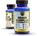 Nootropic Supplement for Memory, Focus, Energy: kanssa Lions Mane, Ginkgo Biloba, Alpha GPC, B12-vitamiini ei GMO, Vegan, Gluteeniton