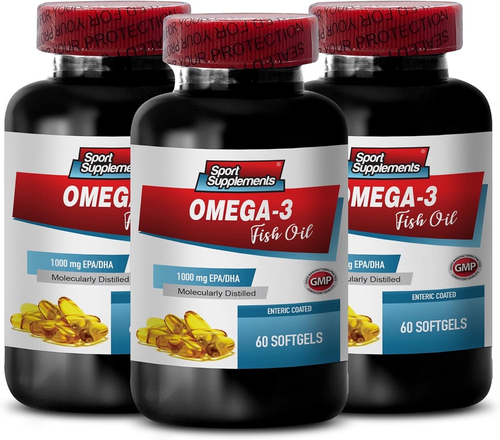 Omega-3 8060 fiskolja - fiskolja - fiskoljetillskott, fiskolja Omega 3 tillskott, Omega 3 tillskott, Omega 3 tillskott, Omega 3 fettsyra tillskott, Wild Alaskan Fish Oil, Pure Omega 3-3 Bot 180 Softgels