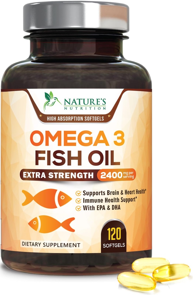 Omega 3 Fish Oil 2400 mg 
