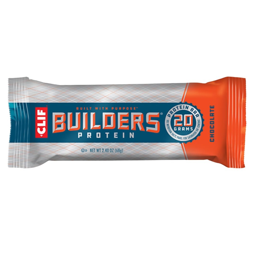 Clif Bar Builder's Bar Chocolate - 2.4 oz (12) (1 tapaus)
