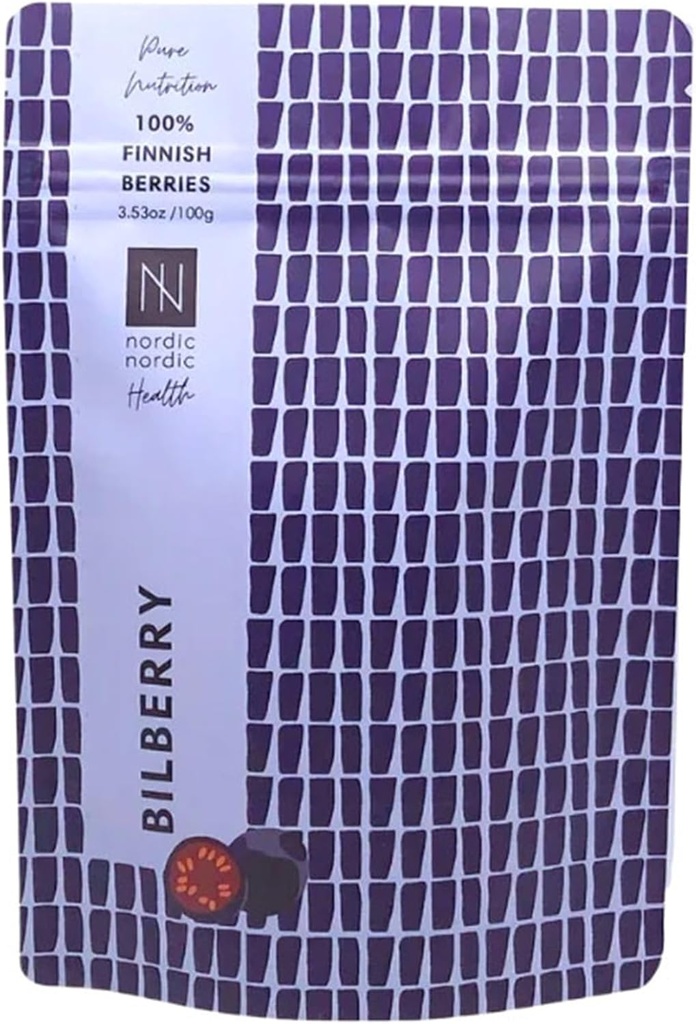 Bilberry pulver, kraftfull antioxidant superfood (100 gram)